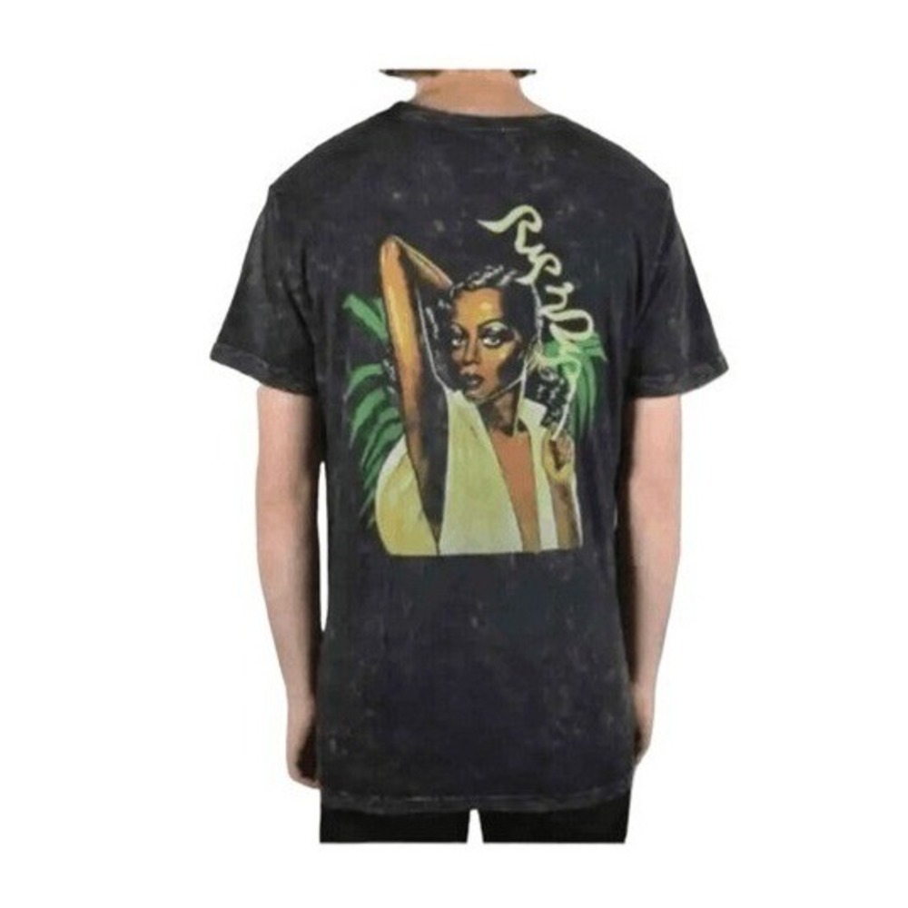 Ripndip Share Some Love Graphic Tee Black Wash Short Sleeve Crewneck S